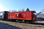 DRRV Caboose # 1078 on the rear of the DRRV TFT train